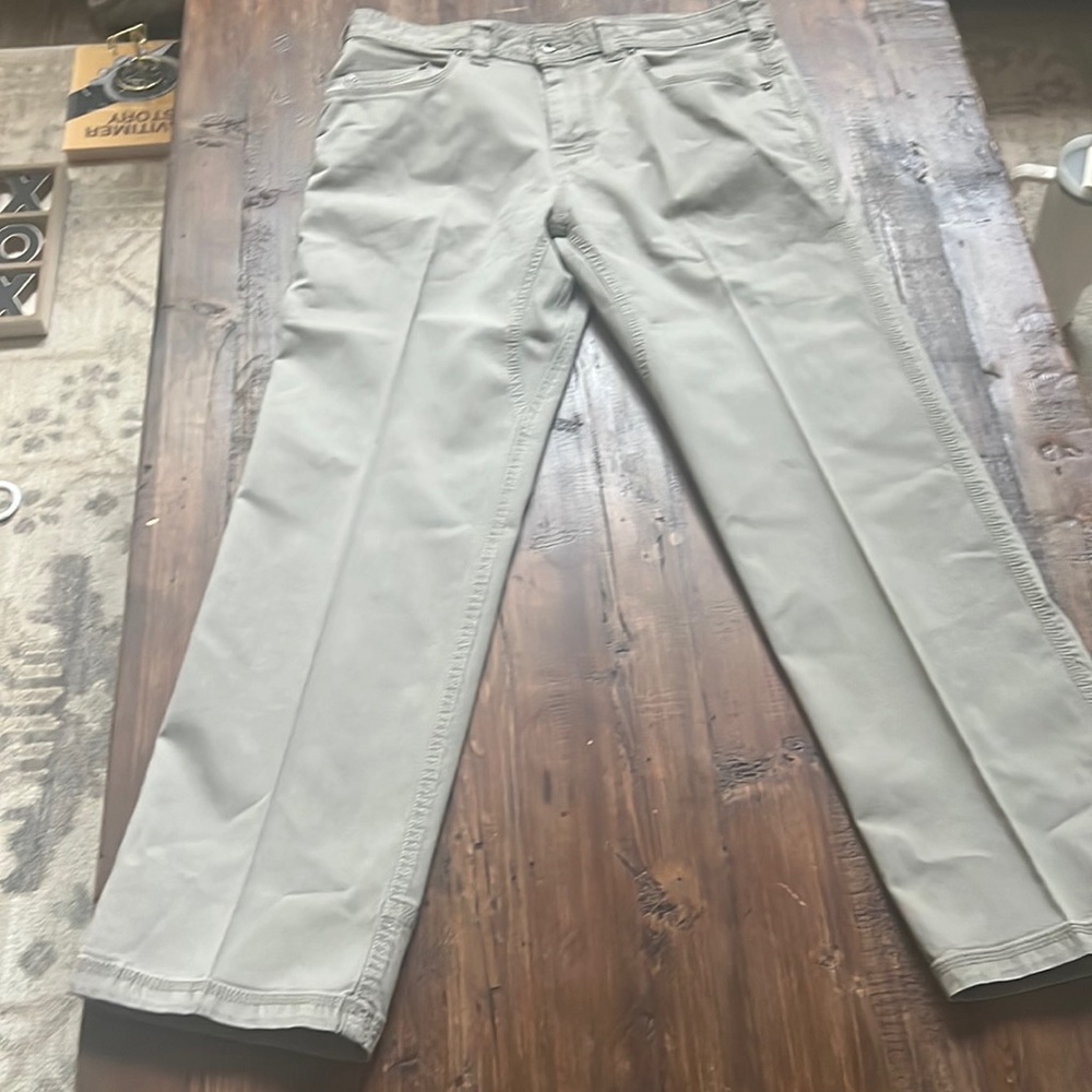Prana men’s khaki pants 34x30